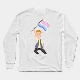 of Jimmy Jr. x Bigender Flag Long Sleeve T-Shirt